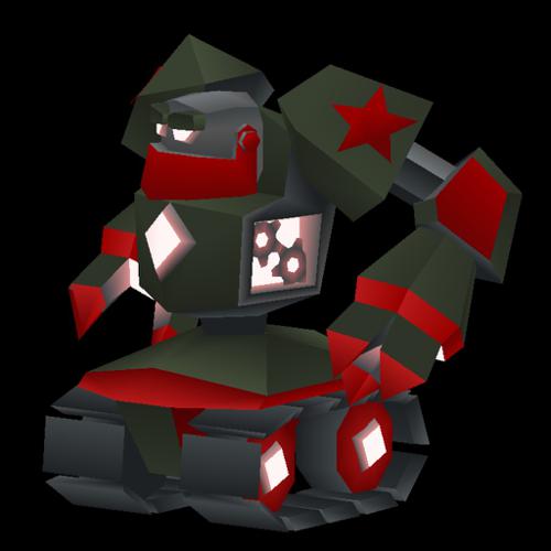 Low poly robot preview image